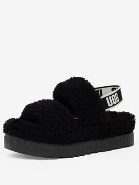 Ugg Oh Fluffita Platform Slippers Size 8